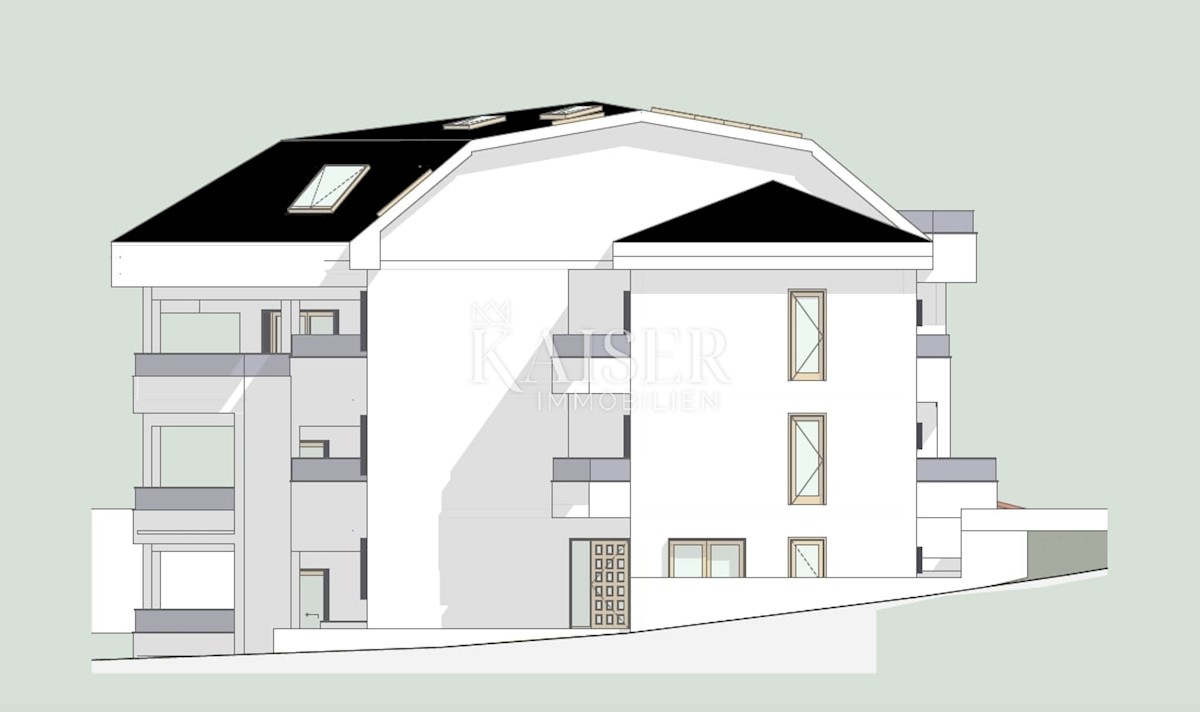 Appartamento Ičići, Opatija - Okolica, 100,19m2