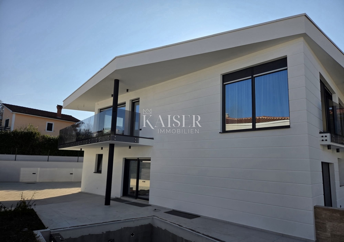Isola di Krk, Malinska - Lussuosa casa bifamiliare con piscina privata