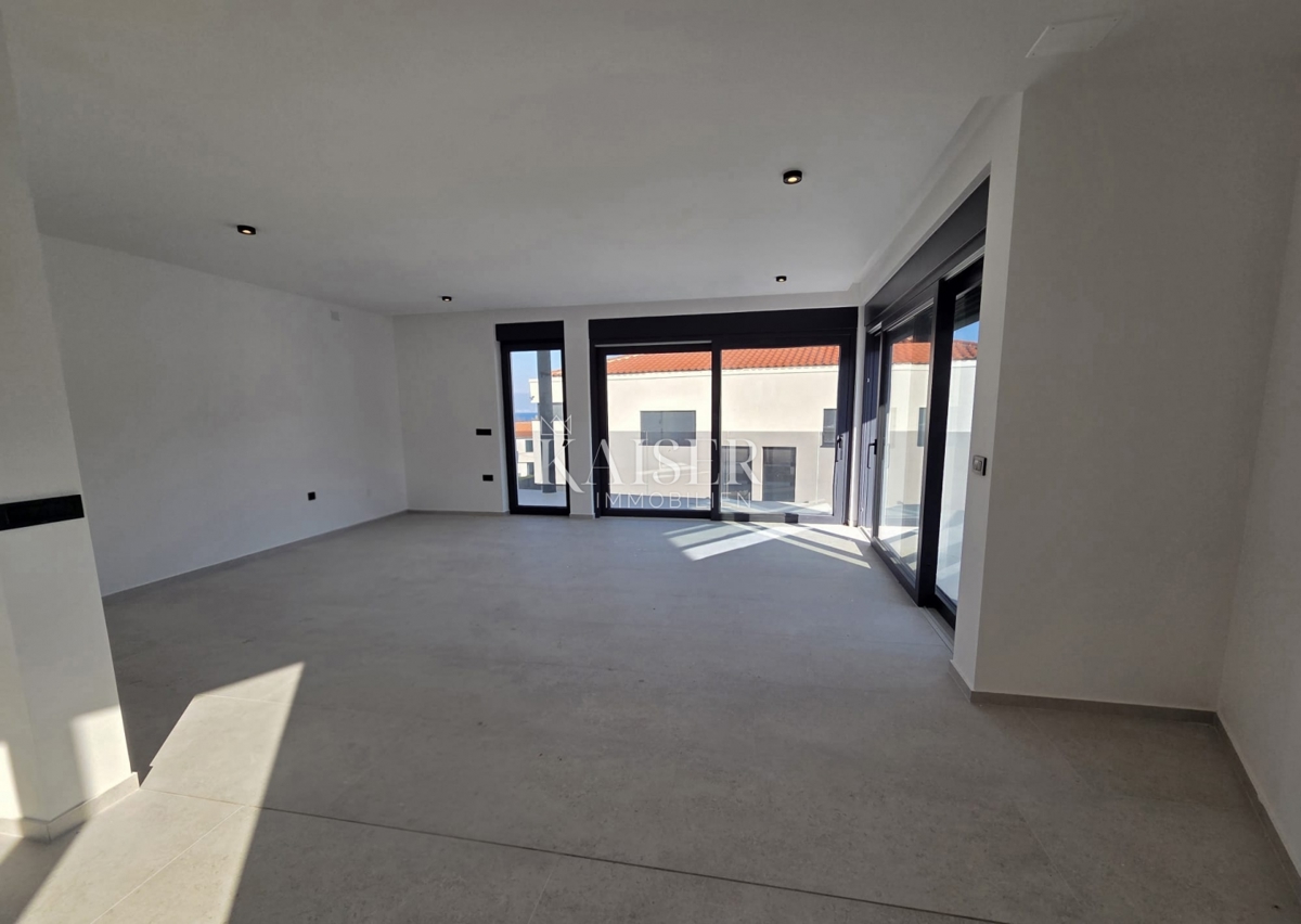 Isola di Krk, Malinska - Lussuosa casa bifamiliare con piscina privata