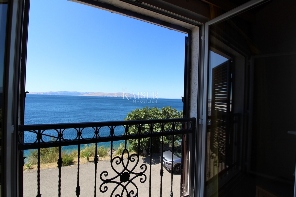 Senj, Senj - casa prima fila al mare