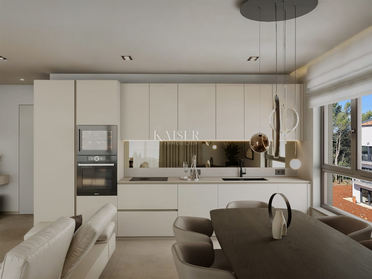 Istria - Rovigno, lussuoso appartamento al piano terra vicino al mare