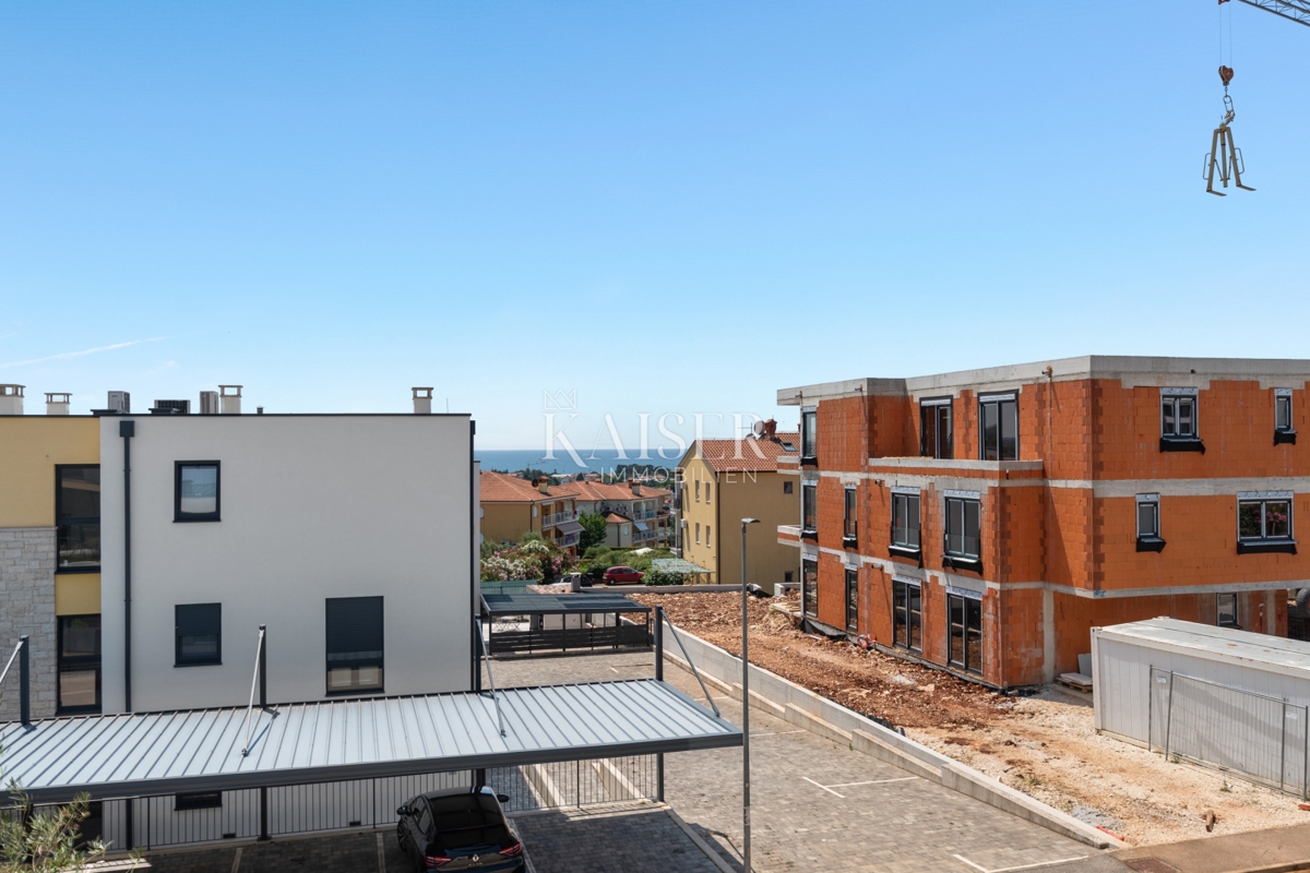 Istria, Cittanova - appartamento moderno con vista sul mare