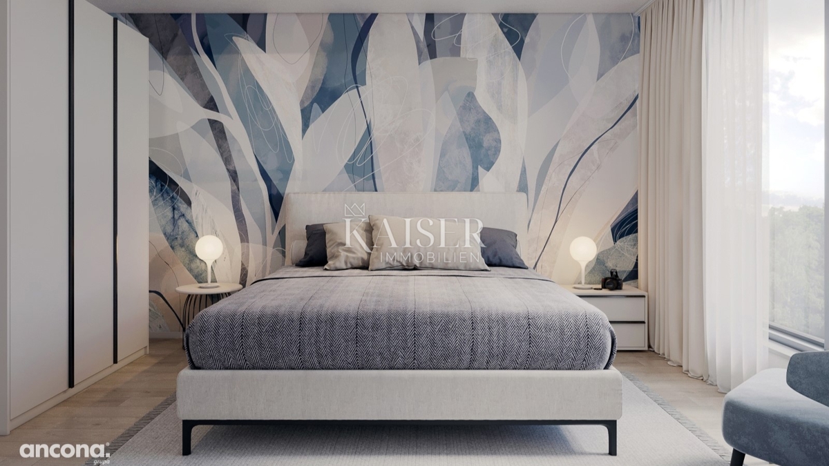 Istria, Umago - appartamento funzionale monolocale in una nuova costruzione, 45m2, primo piano