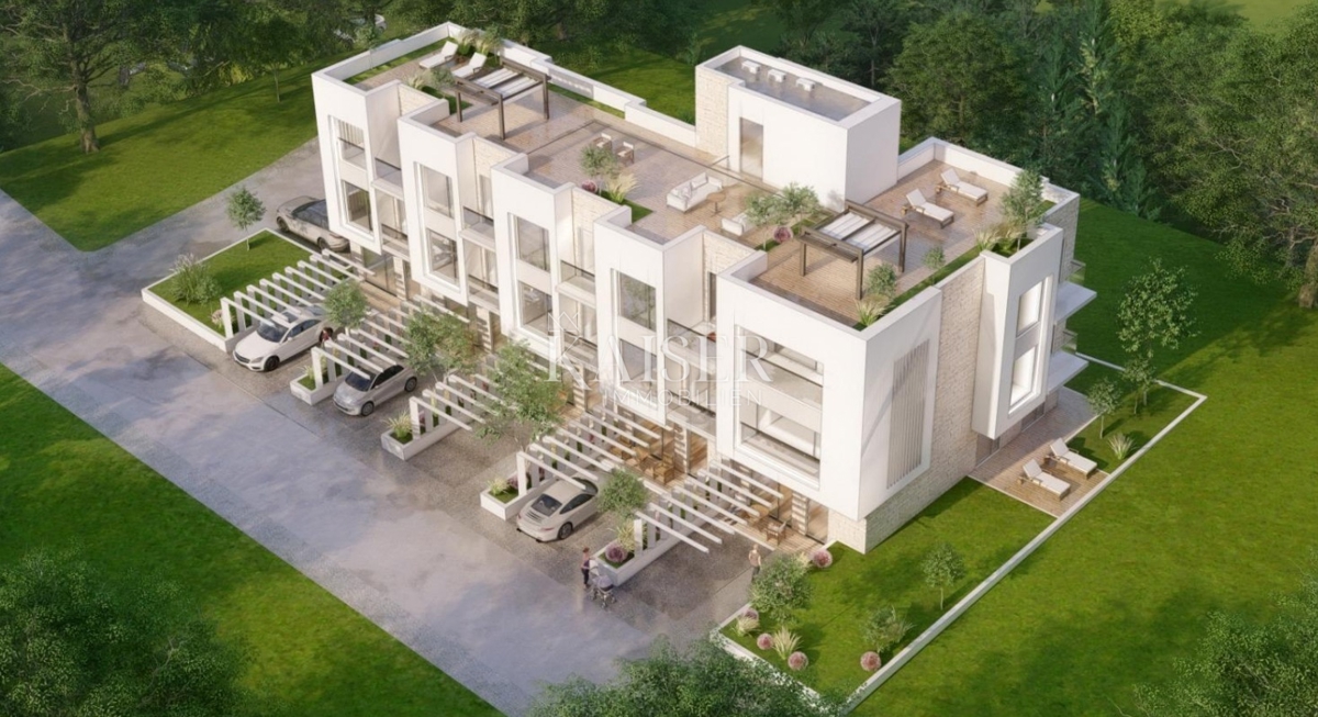 Zara, Sv.Petar - Appartamento duplex con terrazza e giardino