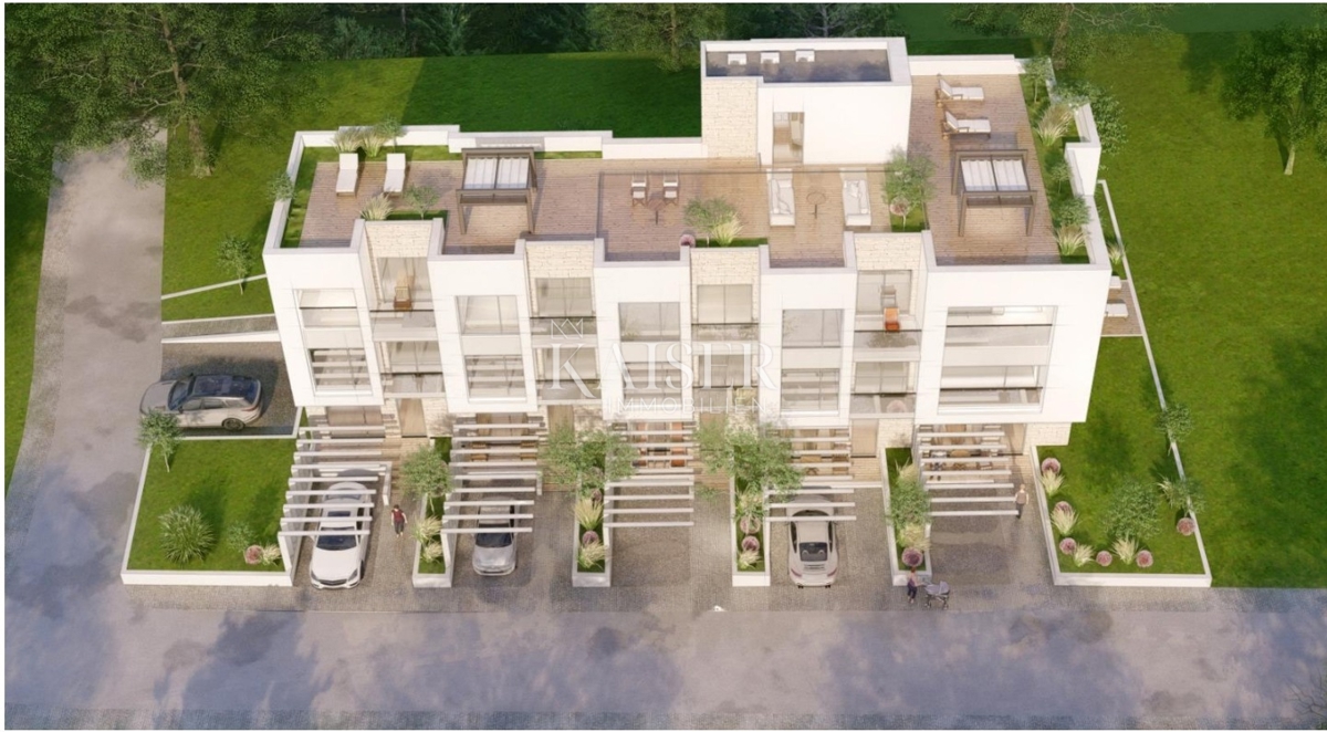 Zara, Sv.Petar - Appartamento duplex con terrazza e giardino