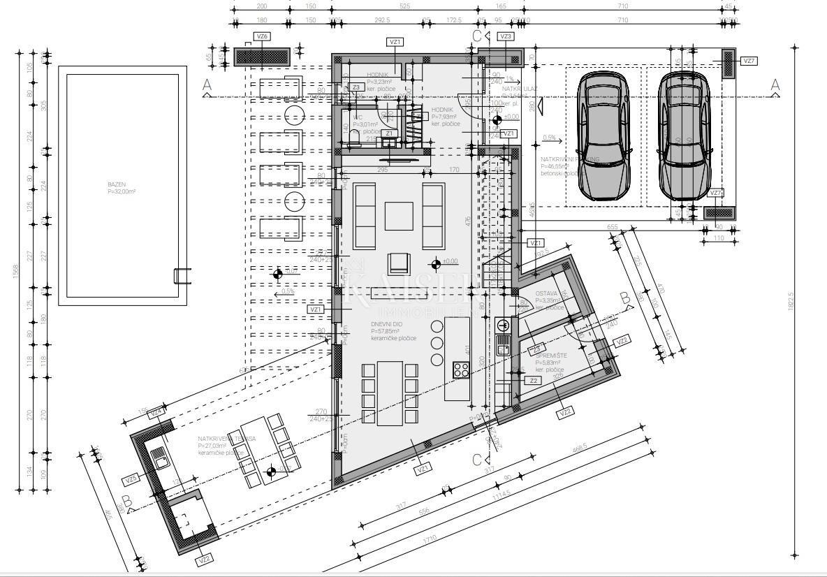 Casa Debeljak, Sukošan, 213,62m2