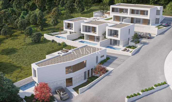 Crikvenica - casa bifamiliare 100m2 con piscina e vista mare