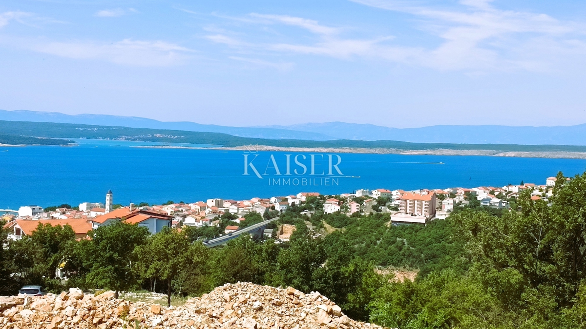 Crikvenica - casa bifamiliare 100m2 con piscina e vista mare