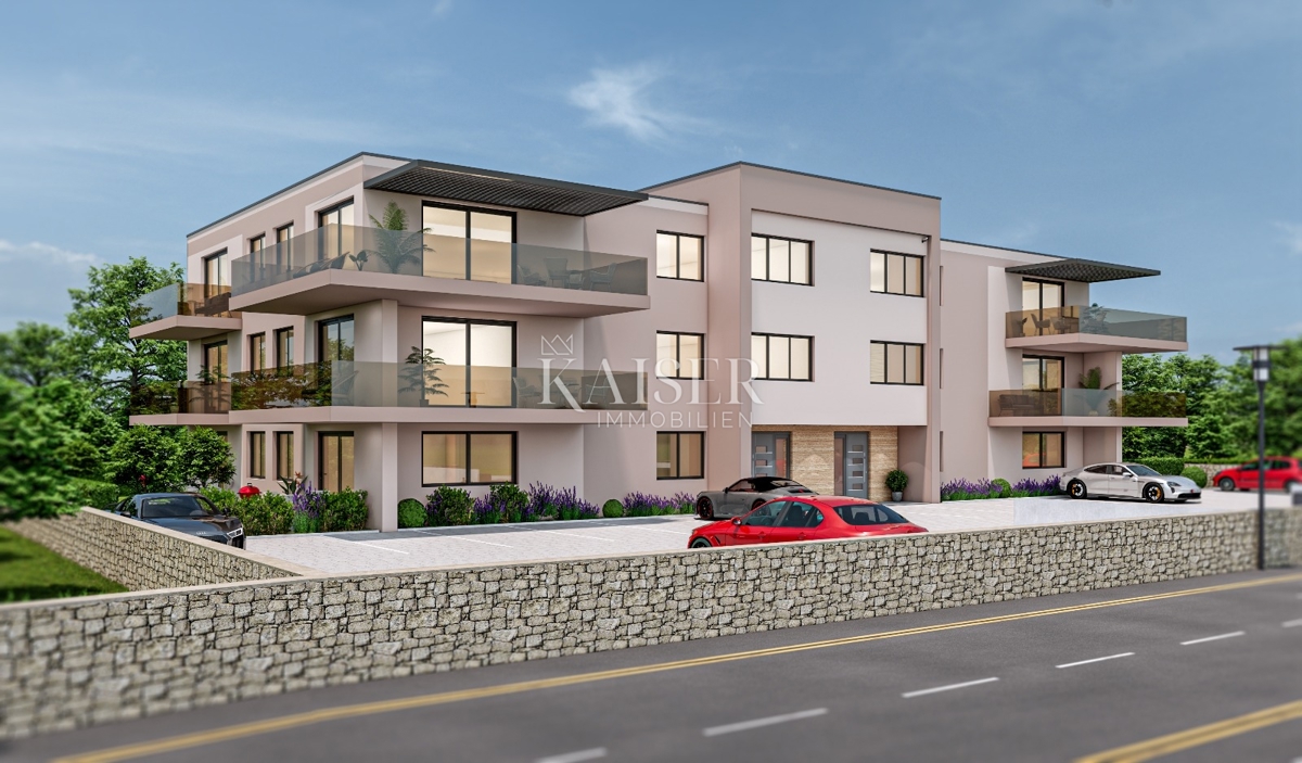 Istria - Parenzo, appartamento con una camera da letto al piano terra di un nuovo edificio