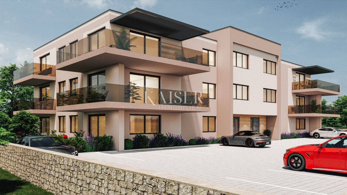 Istria - Parenzo, appartamento con una camera da letto al piano terra di un nuovo edificio