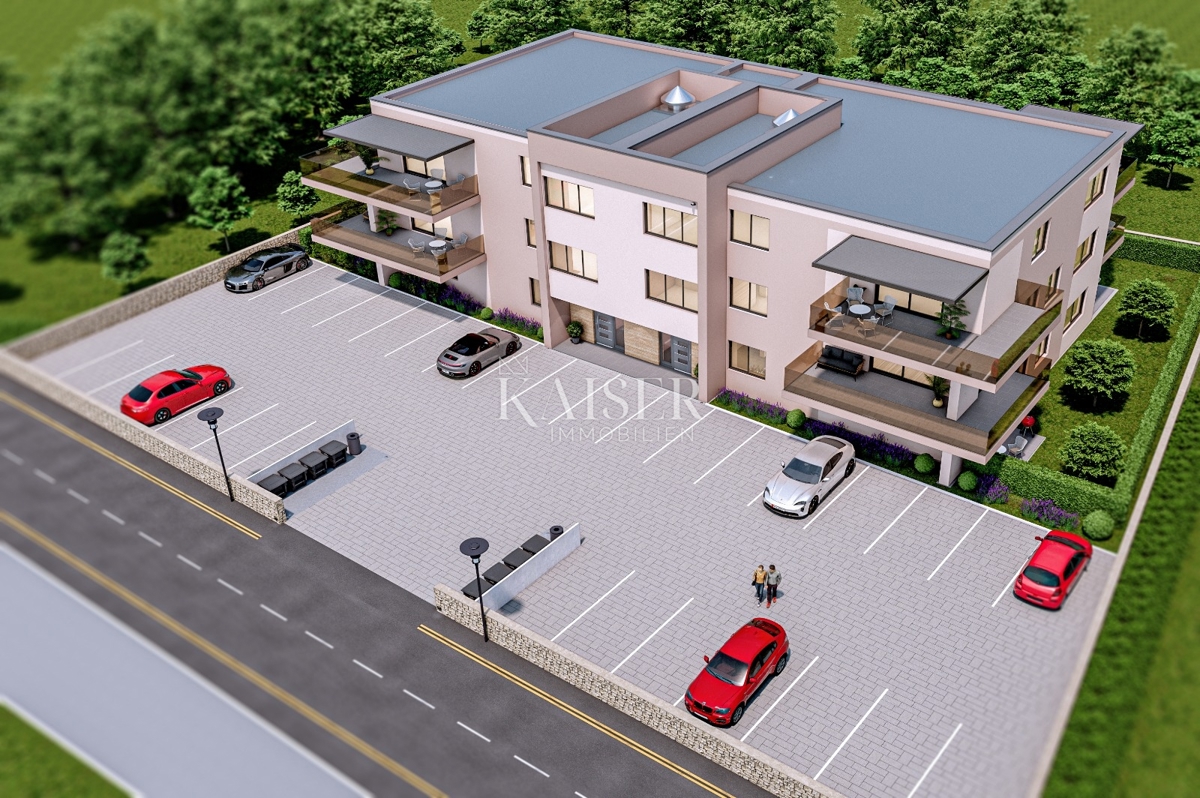 Istria - Parenzo, appartamento con una camera da letto al piano terra di un nuovo edificio