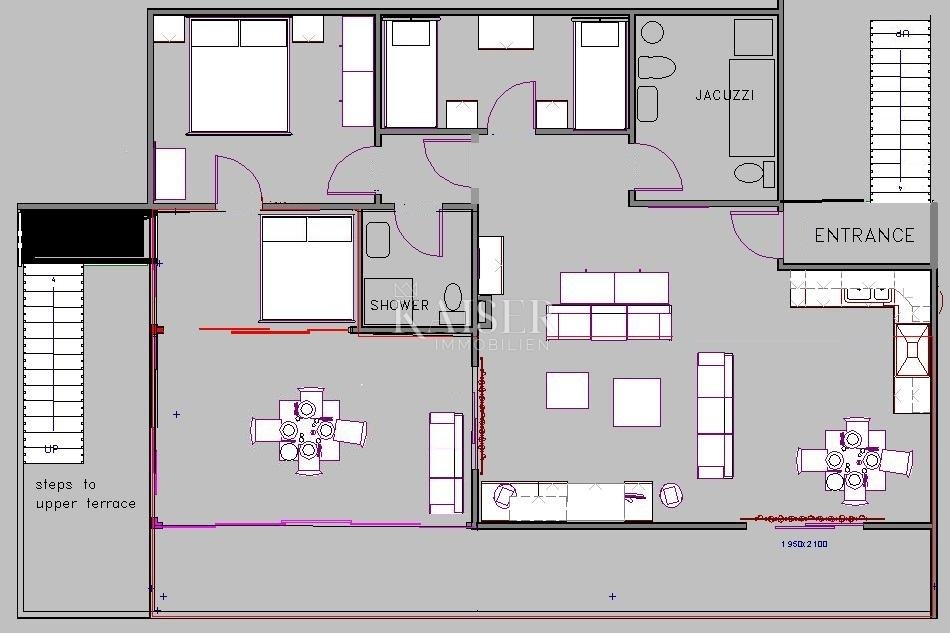 Appartamento Umag, 116m2