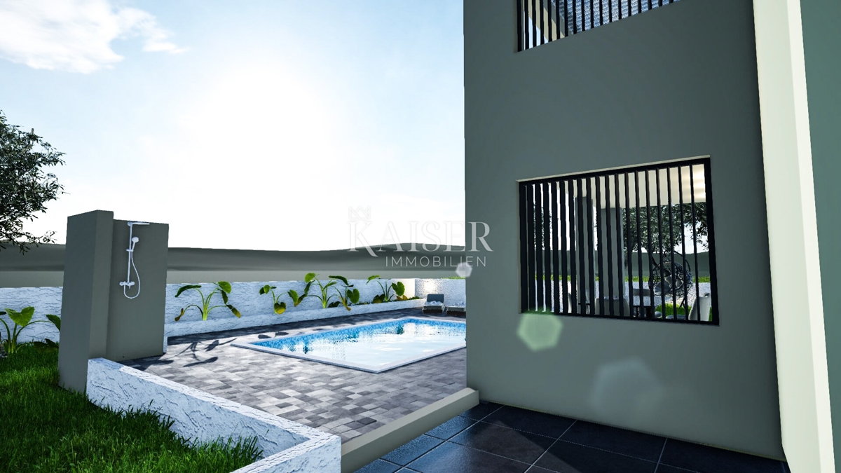 VODICE - VILLA DI LUSSO CON PISCINA E AMPIE TERRAZZE