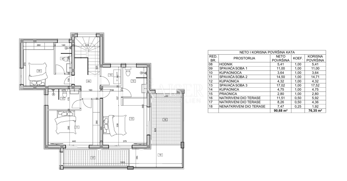 VODICE - VILLA DI LUSSO CON PISCINA E AMPIE TERRAZZE
