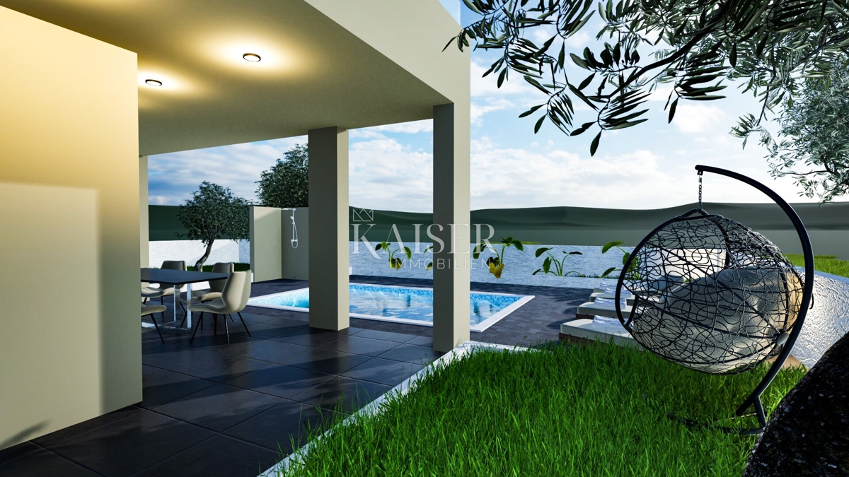 VODICE - VILLA DI LUSSO CON PISCINA E AMPIE TERRAZZE