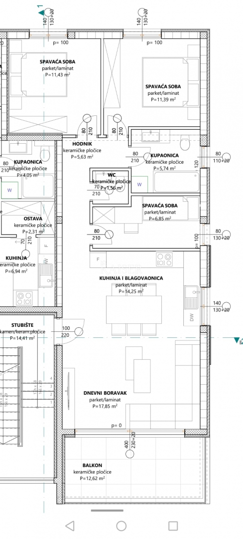 Appartamento Brodarica, Šibenik - Okolica, 77,99m2