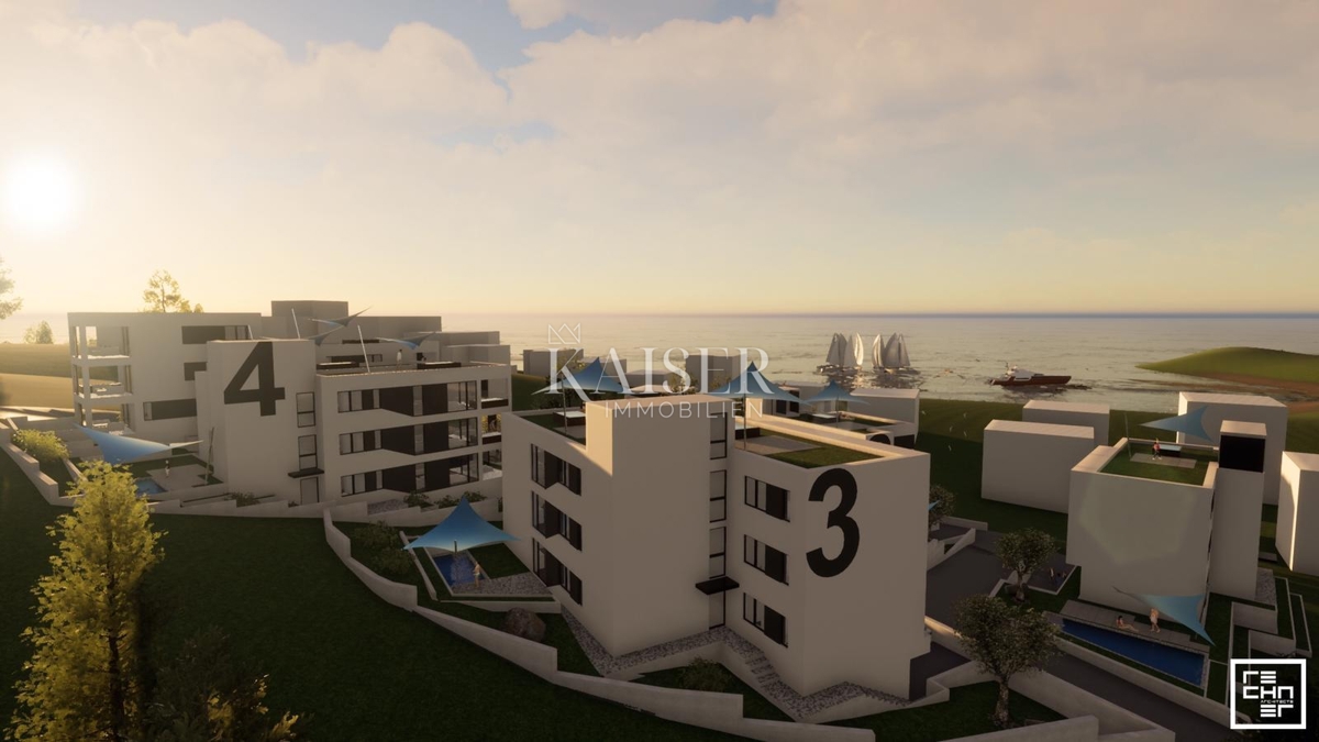 Eccezionale opportunità di investimento: portafoglio residenziale di lusso a Mandalina, Sebenico