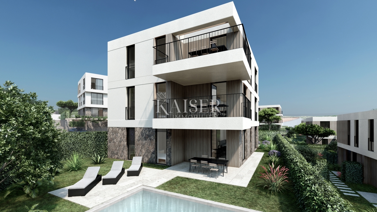 Isola di Krk, Krk, terreno edificabile con vista