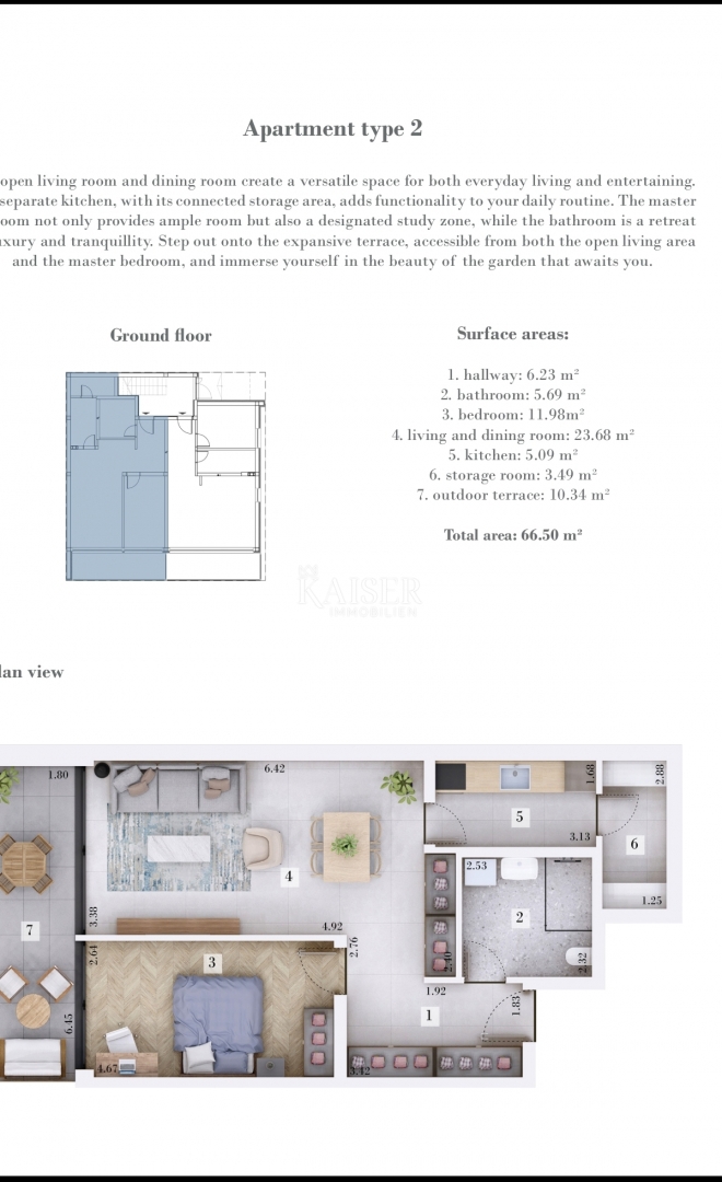 Istria, Šorići - moderno appartamento vicino a Rovigno