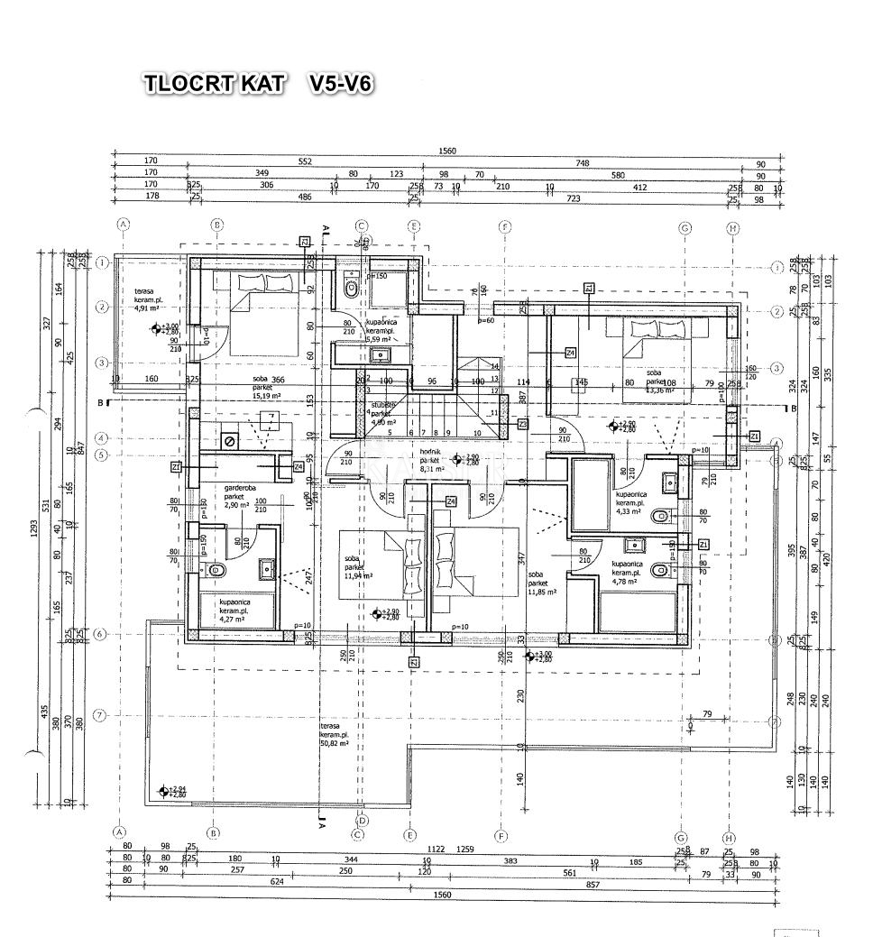Casa Debeljak, Sukošan, 1.630m2