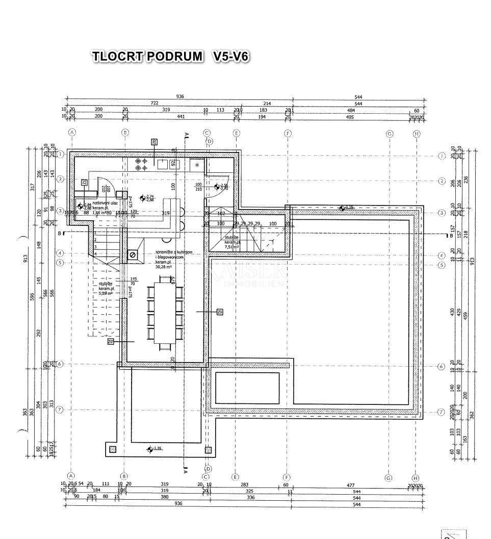 Casa Debeljak, Sukošan, 1.630m2