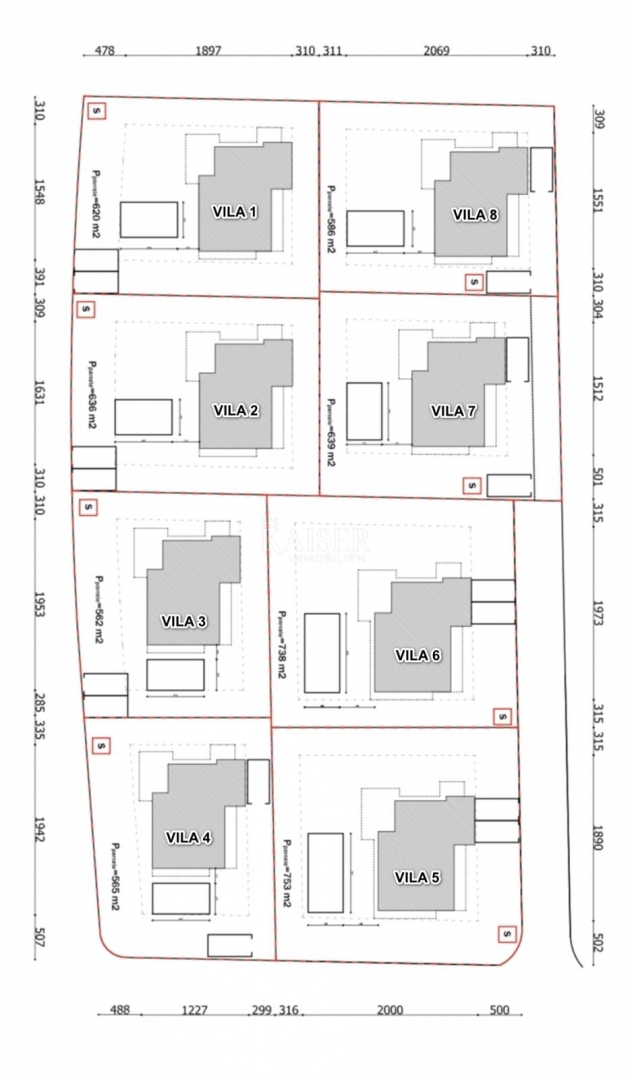 Casa Debeljak, Sukošan, 1.630m2