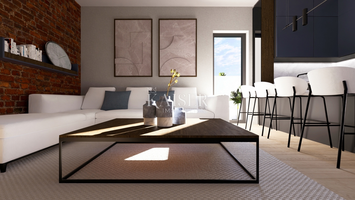 Petrčane - Zara, Attico esclusivo su tutto il piano con terrazza sul tetto