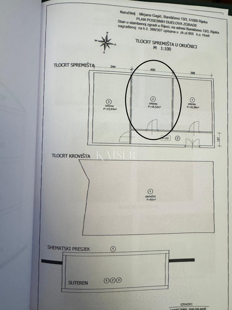 Rijeka, Pehlin, appartamento 