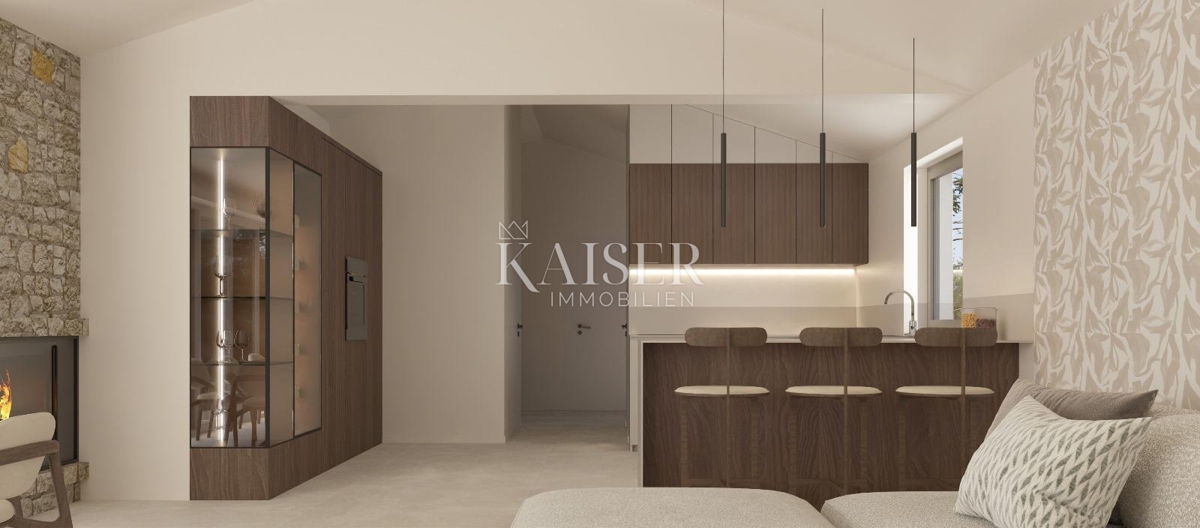 Istria - Visignano, moderna casa a un piano con piscina