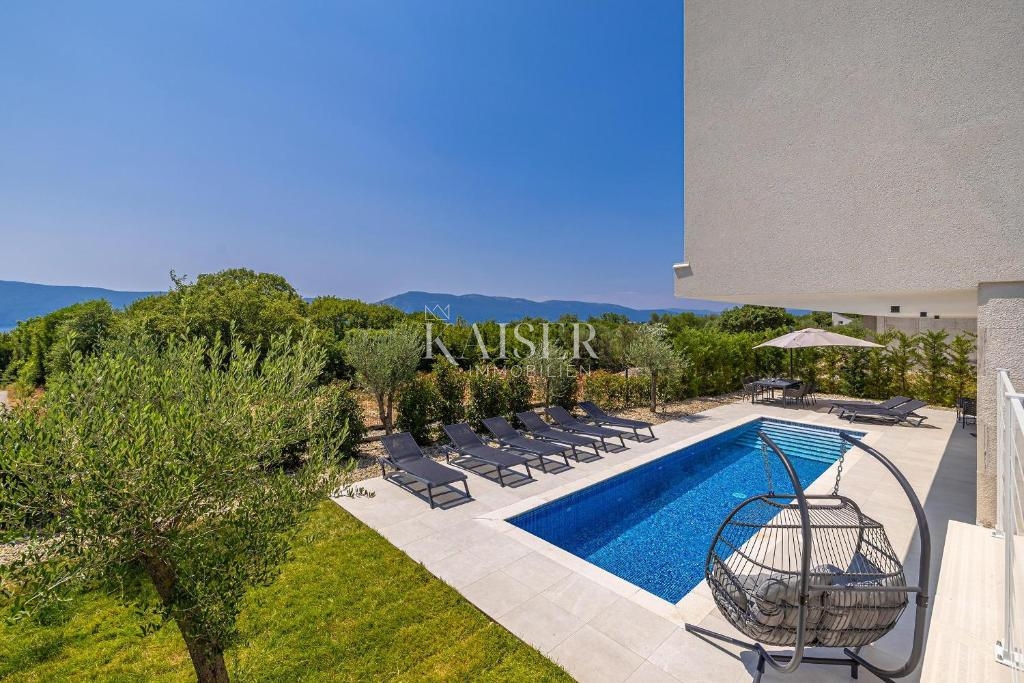 Krk, dintorni - villa di lusso con vista mare