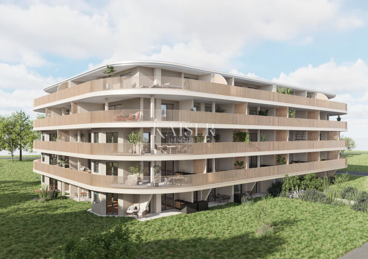 Umago, Istria, appartamento in un nuovo edificio in un'ottima posizione