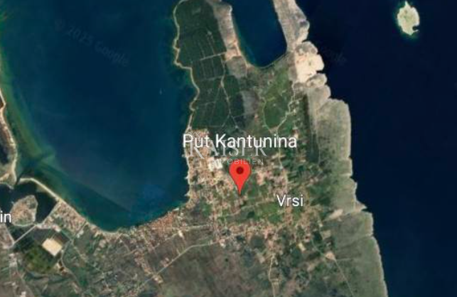 Vrsi, Zara - Terreno edificabile con potenziale, a 600 m dal mare