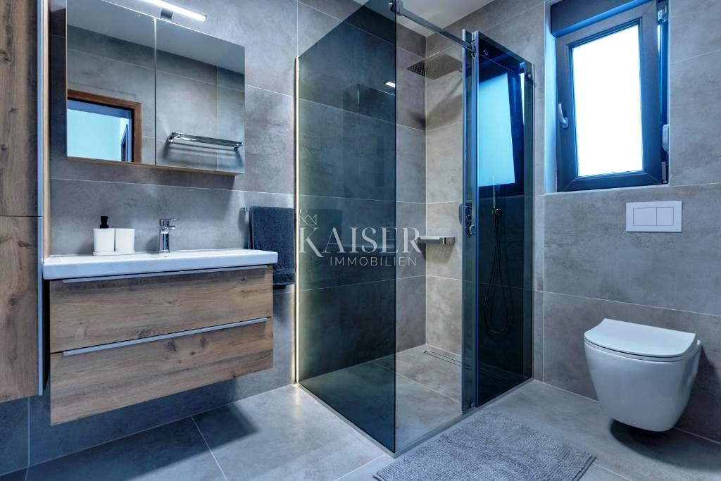 Krk, Risika - due duplex, 300 m2, vista mare