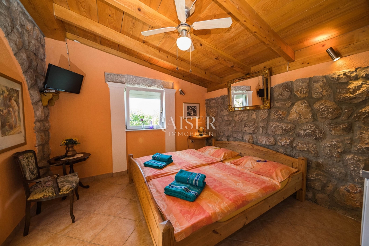 Novi Vinodolski, Smokvica - villa prima fila al mare