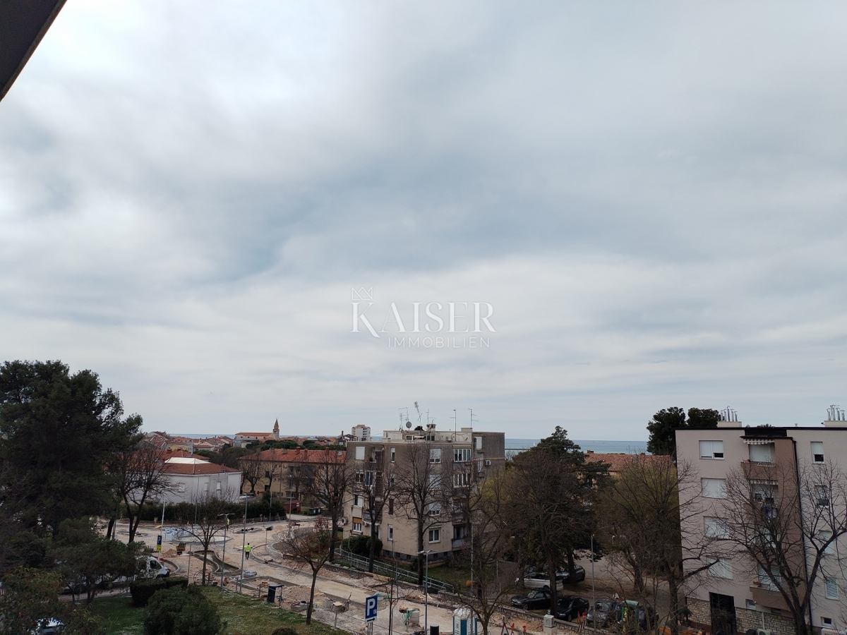 Istria, Umag, appartamento con due camere da letto e vista mare, 80 m2