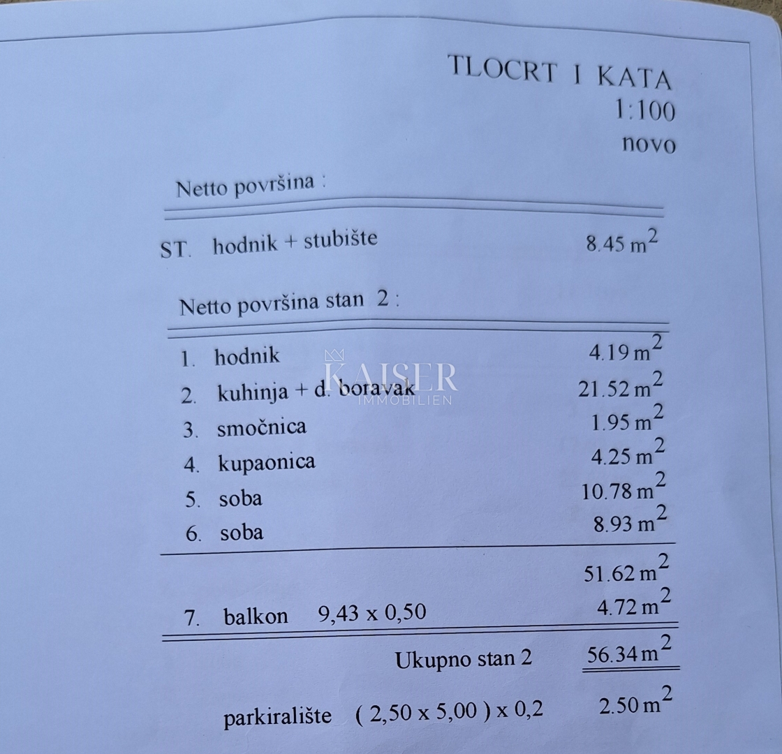 Appartamento Podmurvice, Rijeka, 114m2