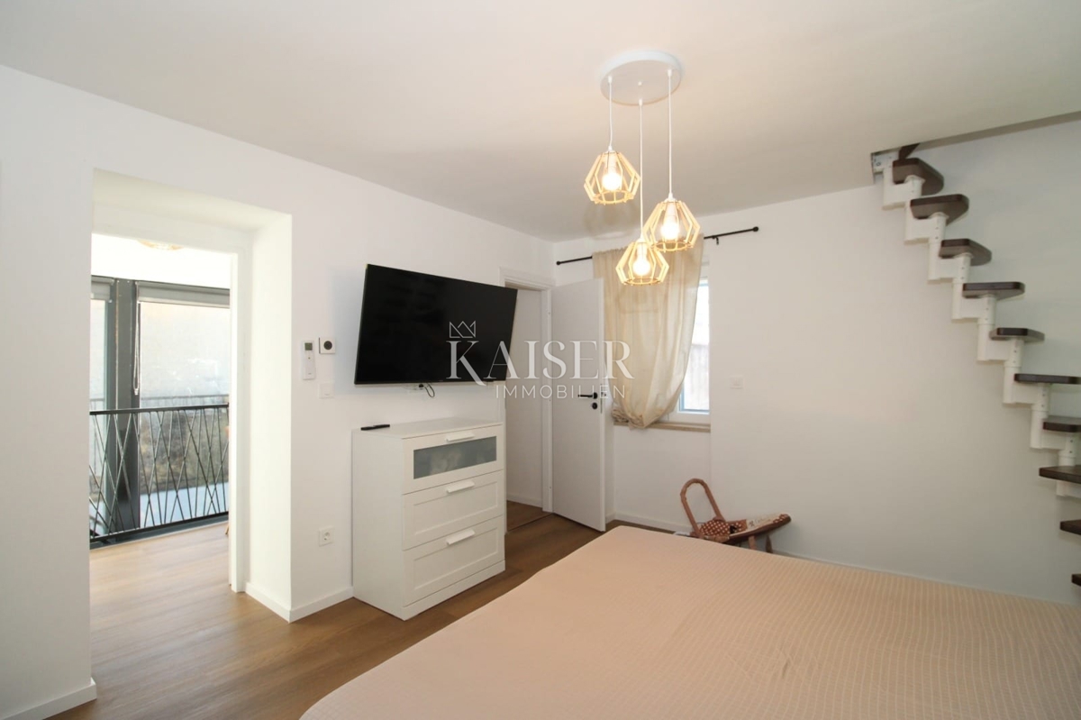 Isola di Krk, Omišalj - Casa 165m2 con wellness nel centro storico