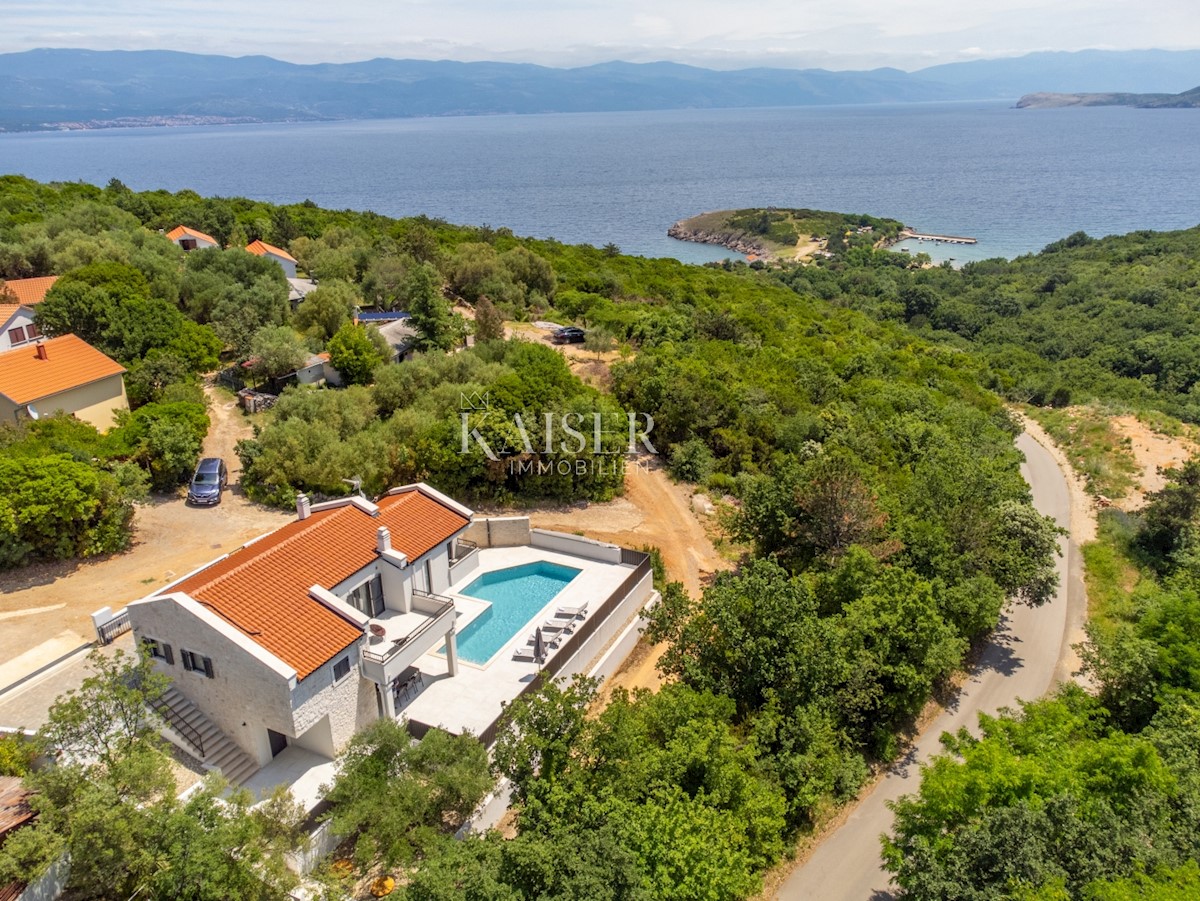 Isola di Krk, Risika - villa di lusso a 400 m dal mare