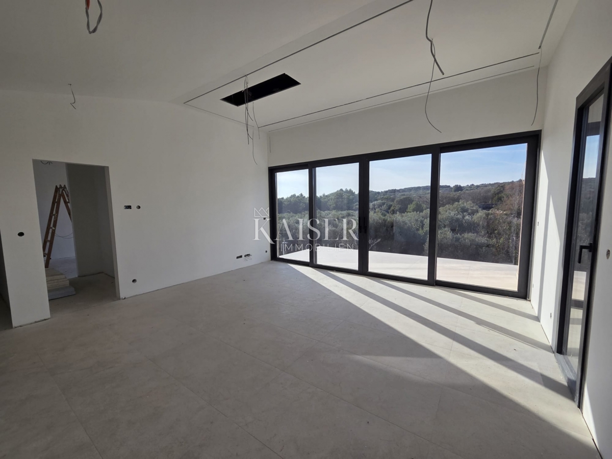 Isola di Krk, Krk, attico in costruzione, 3 camere da letto, 130 m2