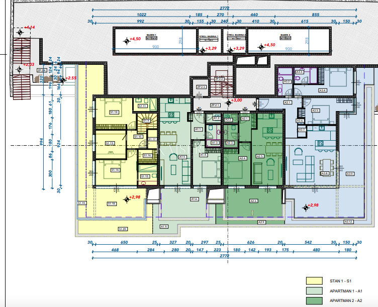 Appartamento Ičići, Opatija - Okolica, 352,15m2