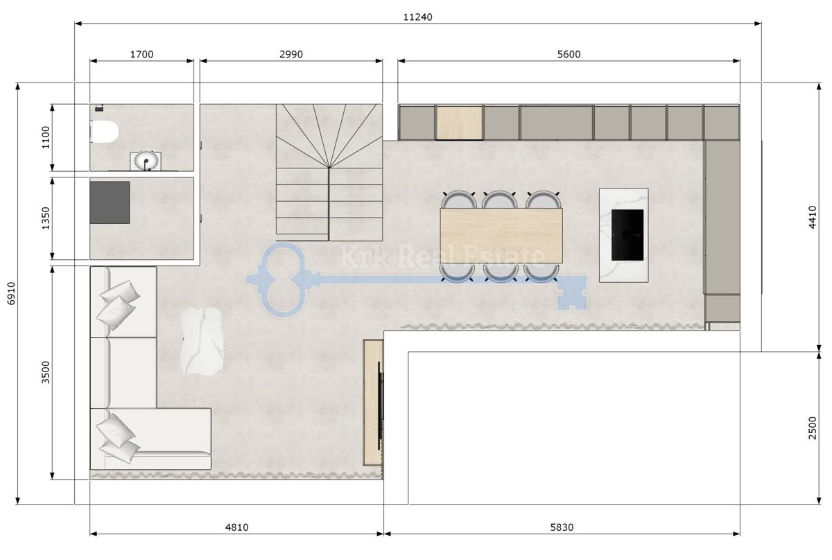 Casa Malinska, Malinska-Dubašnica, 130m2