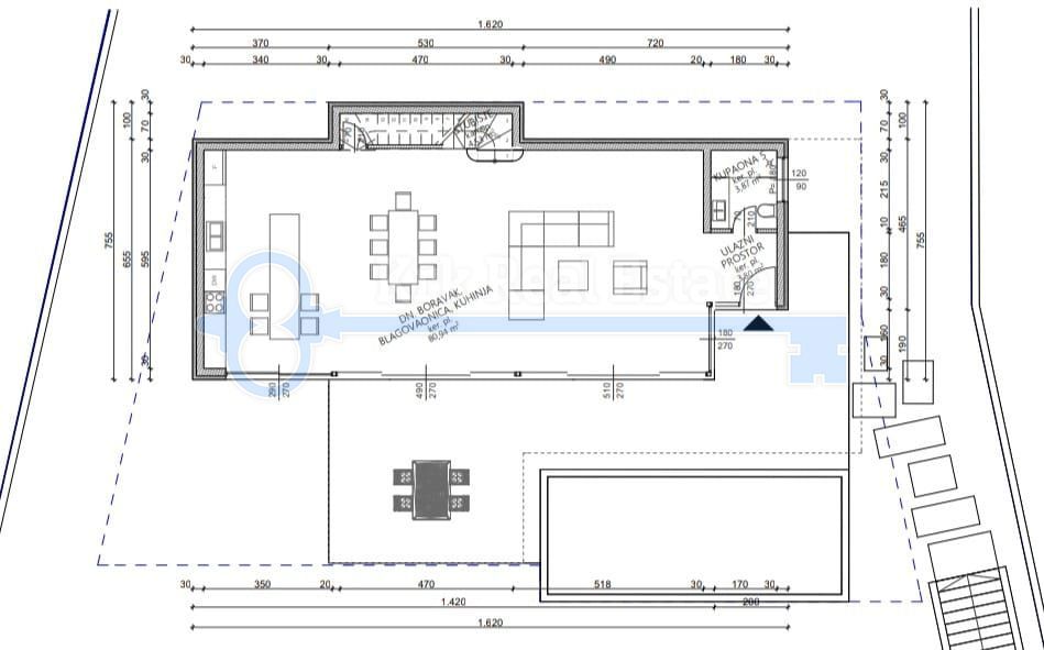 PUNAT - VILLA DI LUSSO CON VISTA MARE