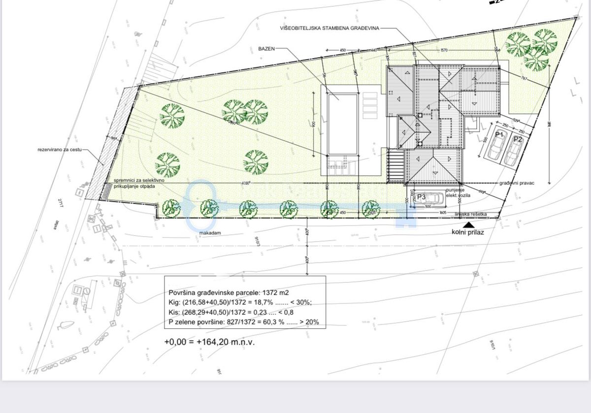 PULA-TERRENO EDIFICABILE CON PROGETTO PER UNA CASA CON PISCINA