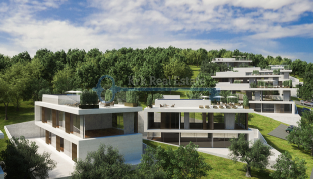 OPATIJA - AMPIO TERRENO EDIFICABILE CON COSTRUZIONE INIZIATA