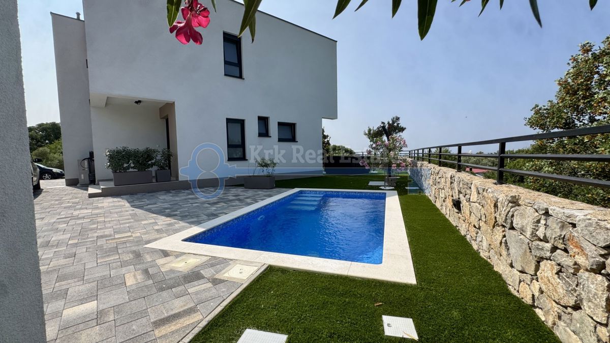 KORNIĆ - CASA INDIPENDENTE CON VISTA MARE E PISCINA