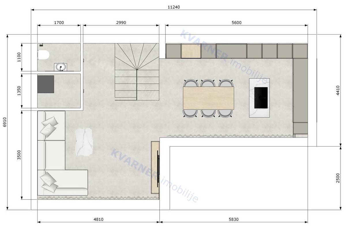 Casa Malinska, 130m2
