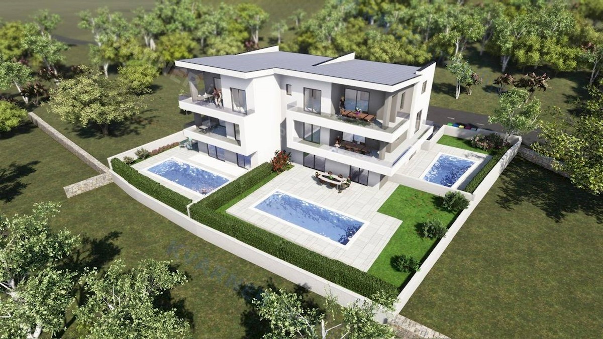 Appartamento Malinska, 120m2