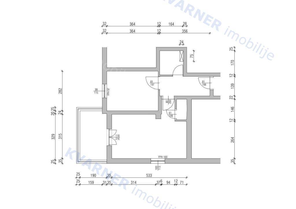 Appartamento Krk, 38m2