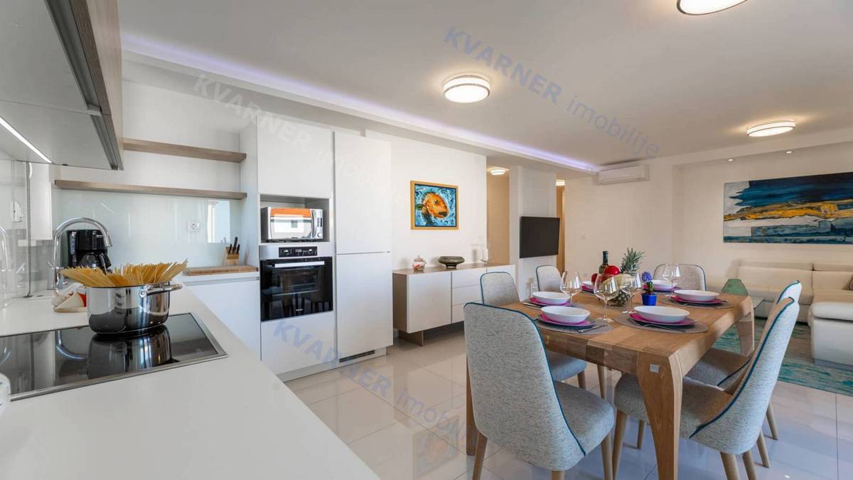 Appartamento Malinska, 120m2