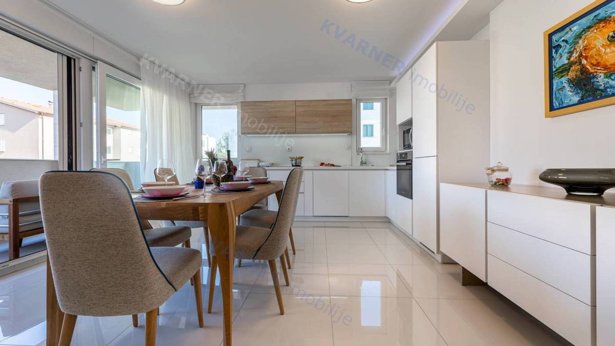 Appartamento Malinska, 120m2